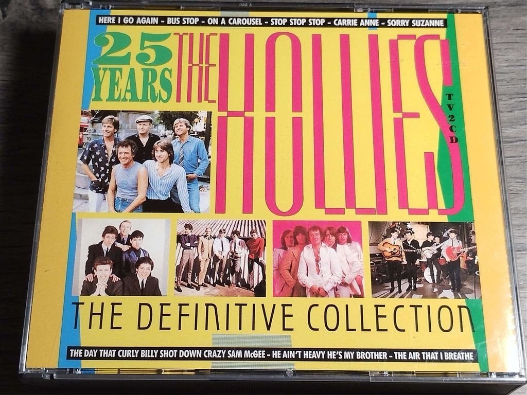 The Hollies ‎– 25 Years [The Definitive Collection Vol.1&2], Ophalen of Verzenden, Zo goed als nieuw, Poprock