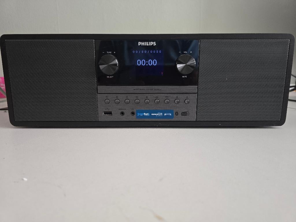 Phillips TAM6805/10 Internet radio, Ophalen, Zo goed als nieuw, Radio, Met cd-speler