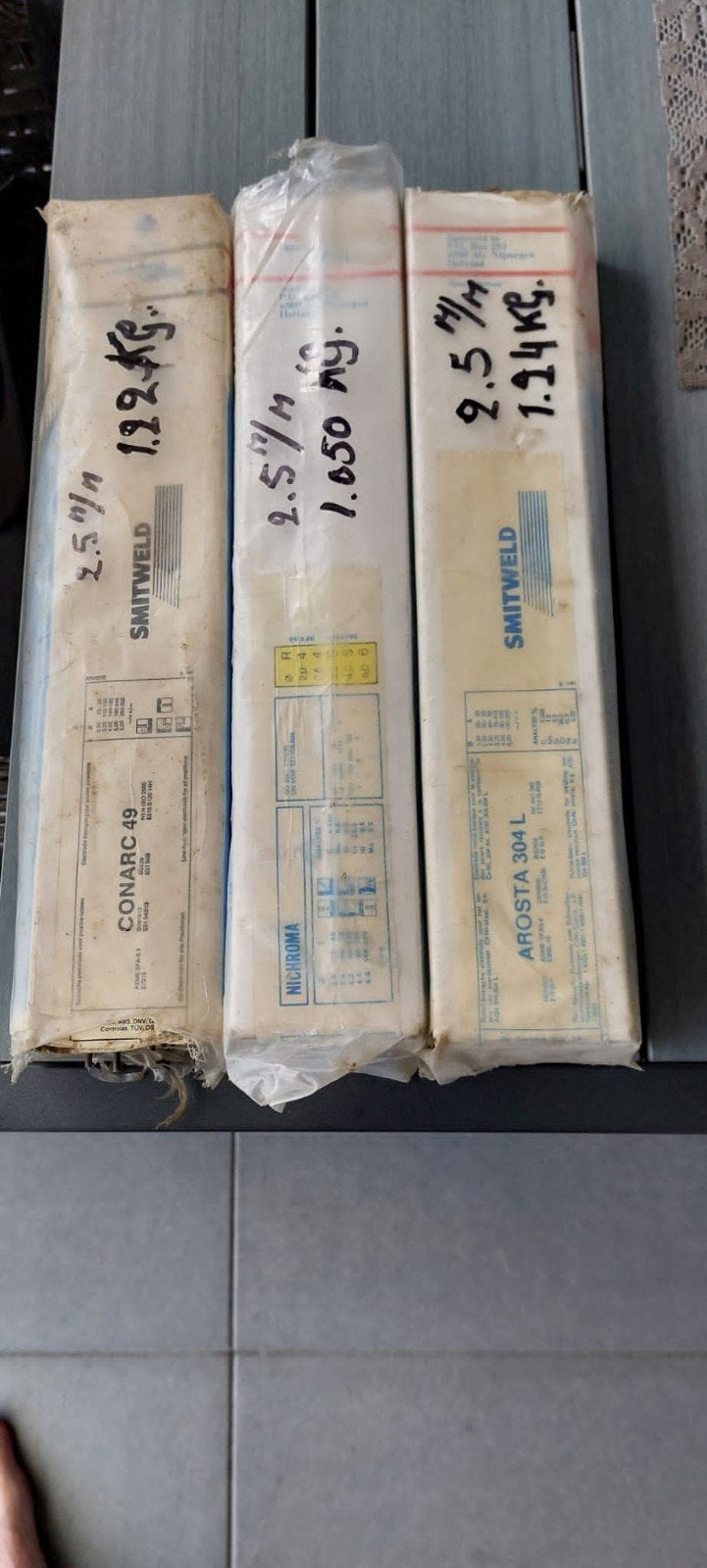 Tekoop Div laselectrode., Ophalen, Nieuw