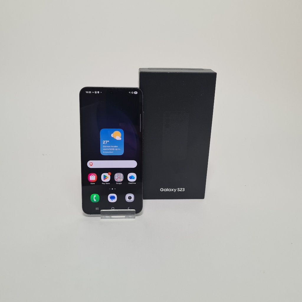 Samsung Galaxy S23 128GB 5G met Screen Protector, Gebruikt, Zwart, Ophalen of Verzenden, 128 GB