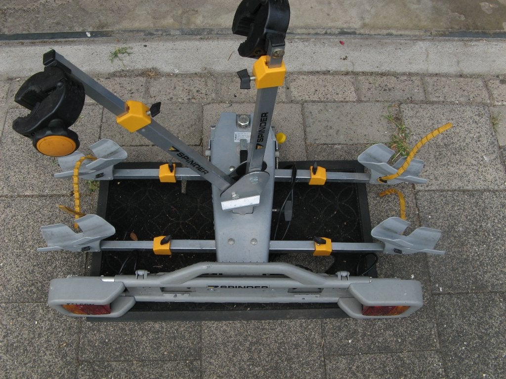 SPINDER Falcon Fietsendrager, Ophalen, Brede banden, Zo goed als nieuw, Fietsendrager-accessoire