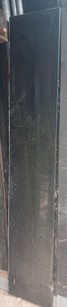 Granieten werkblad / vensterbank, Ophalen, Zwart, 50 tot 100 cm, Minder dan 100 cm