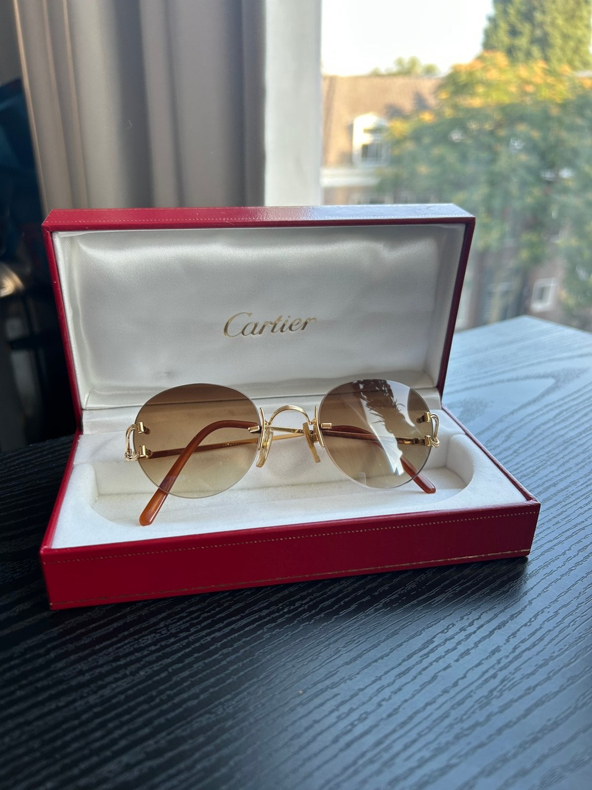 Cartier bril vintage, Ophalen of Verzenden, Zo goed als nieuw, Bril, Overige merken