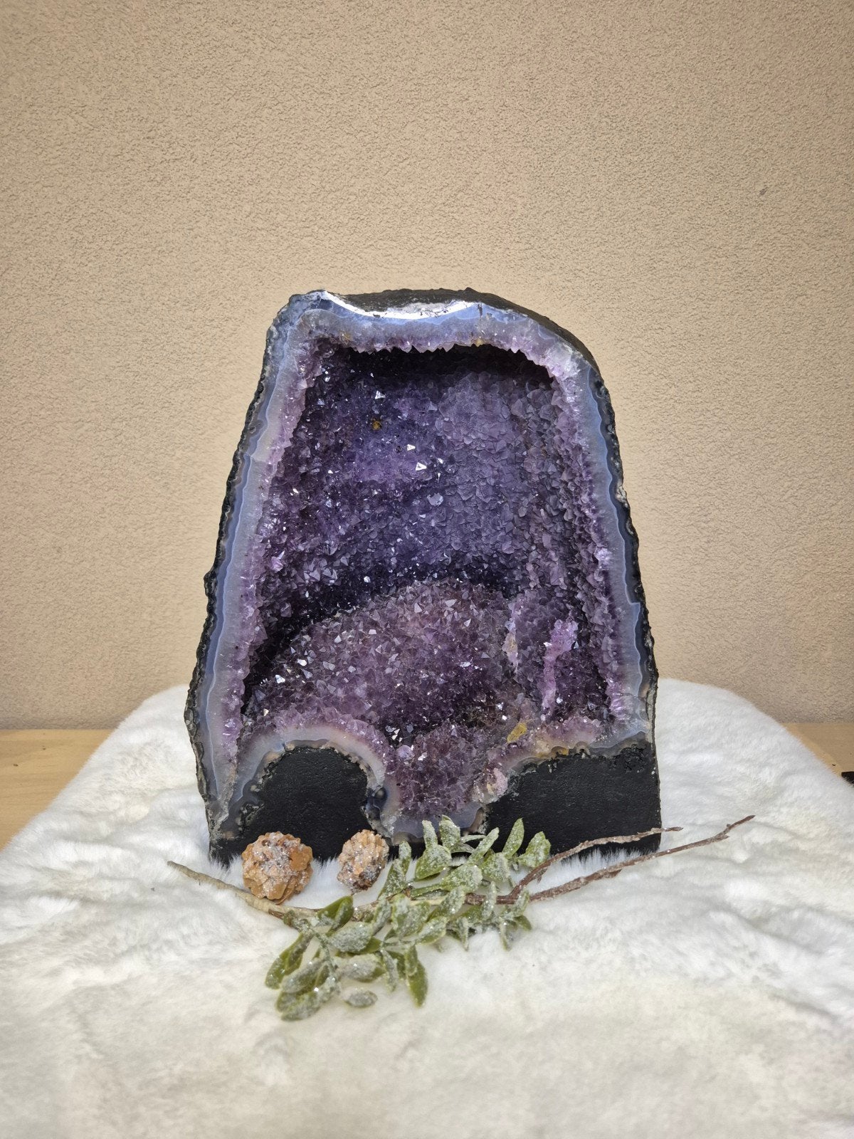 Amethist geode / kathedraal, Ophalen, Mineraal