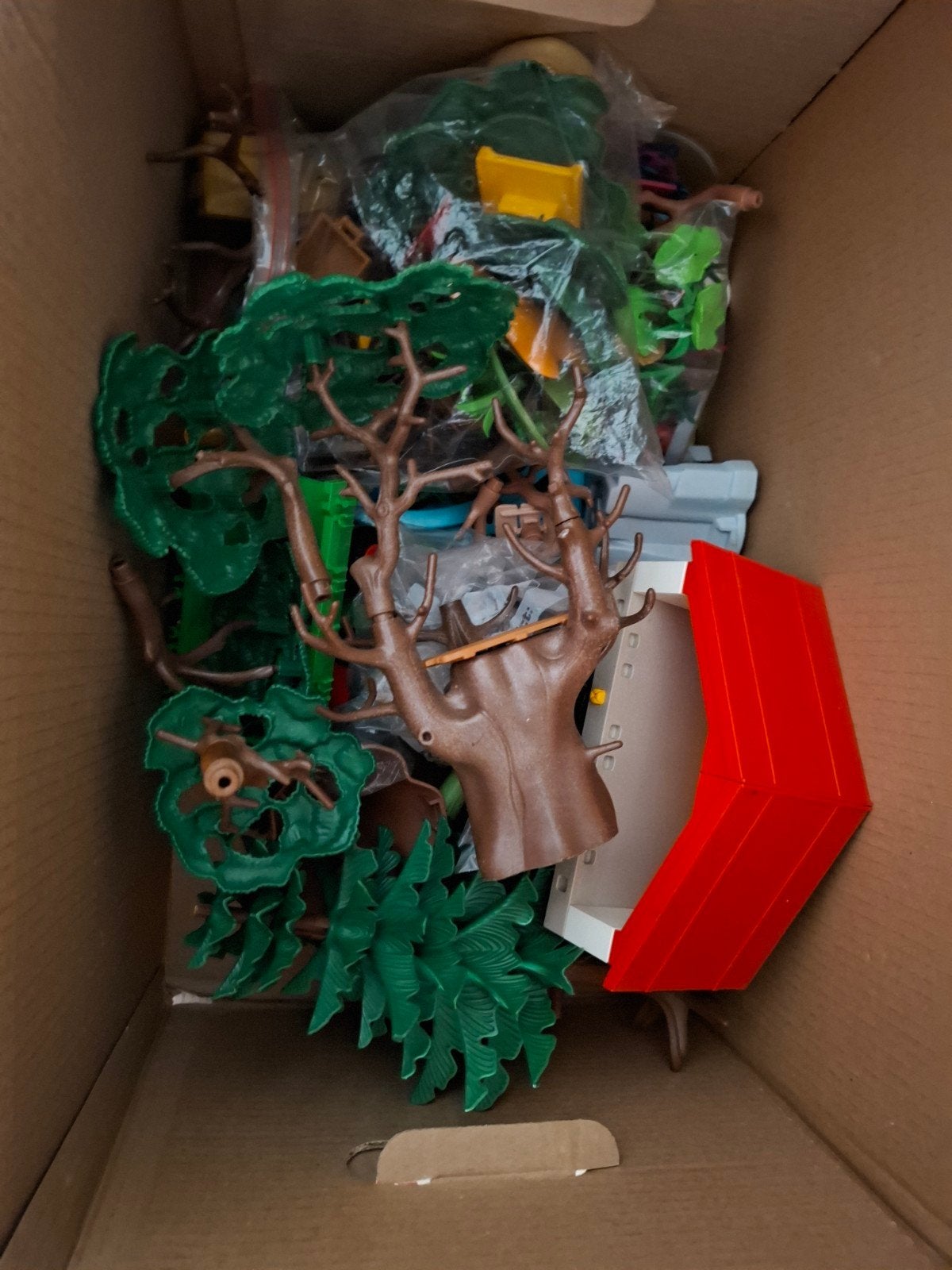 Playmobil onderdelen: boom, zwembad, apenboom, diverse losse, Kinderen en Baby's, Speelgoed | Playmobil, Ophalen, Gebruikt