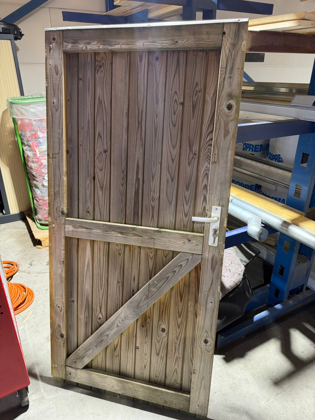 Buitenpoort, Ophalen, Zo goed als nieuw, Hout, Overige typen