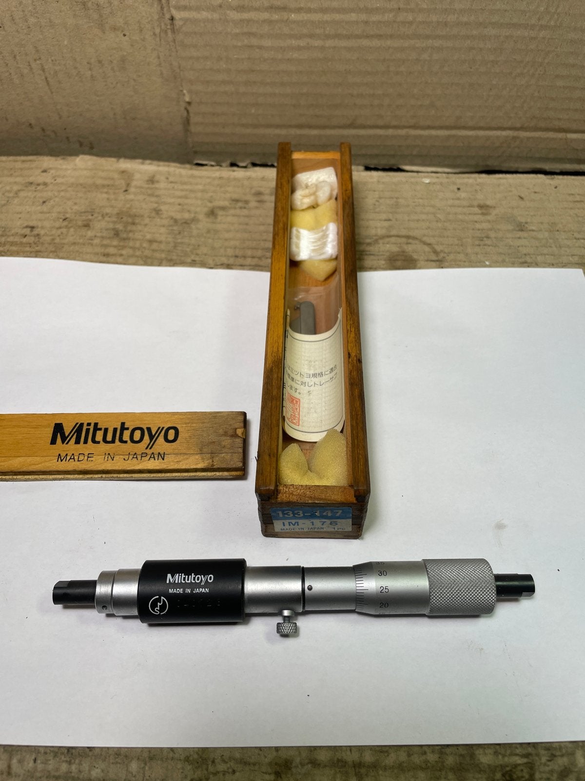 Mitutoyo Binnenmicrometer 133-147 (150-175 mm), Ophalen, Nieuw