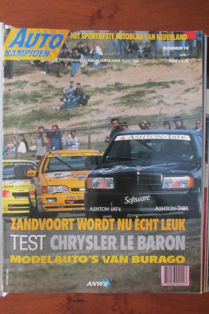Autokampioen 14 1989 Le Baron, Burago, E-Type, automusea, Boeken, Ophalen of Verzenden, Nieuw, Overige merken