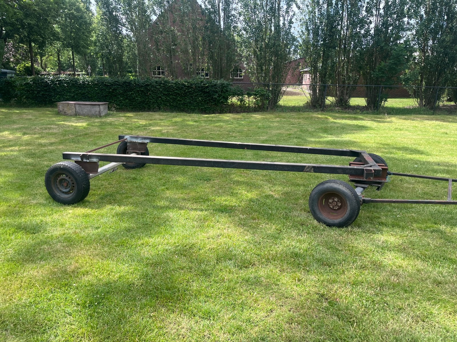 Platte kar, 100 liter of meer, Ophalen, Zo goed als nieuw, Transportkar