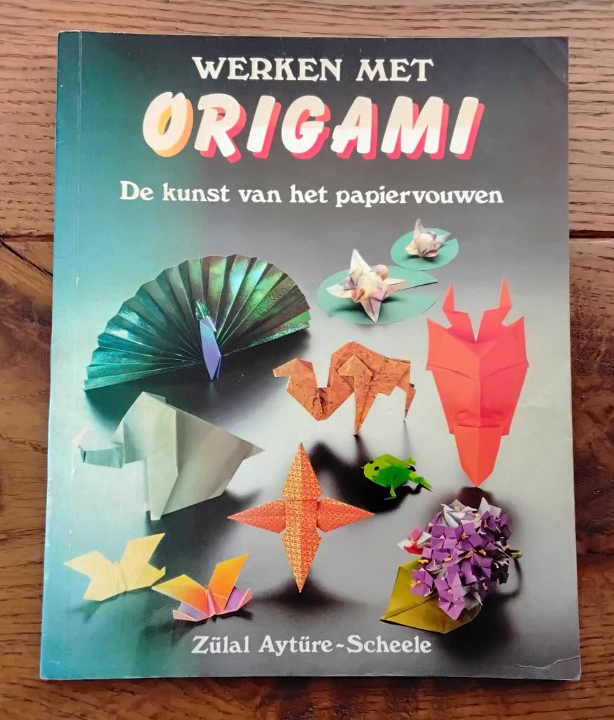 Werken met origami - de kunst van het papiervouwen, Boeken, Hobby en Vrije tijd, Gelezen, Overige onderwerpen, Geschikt voor kinderen