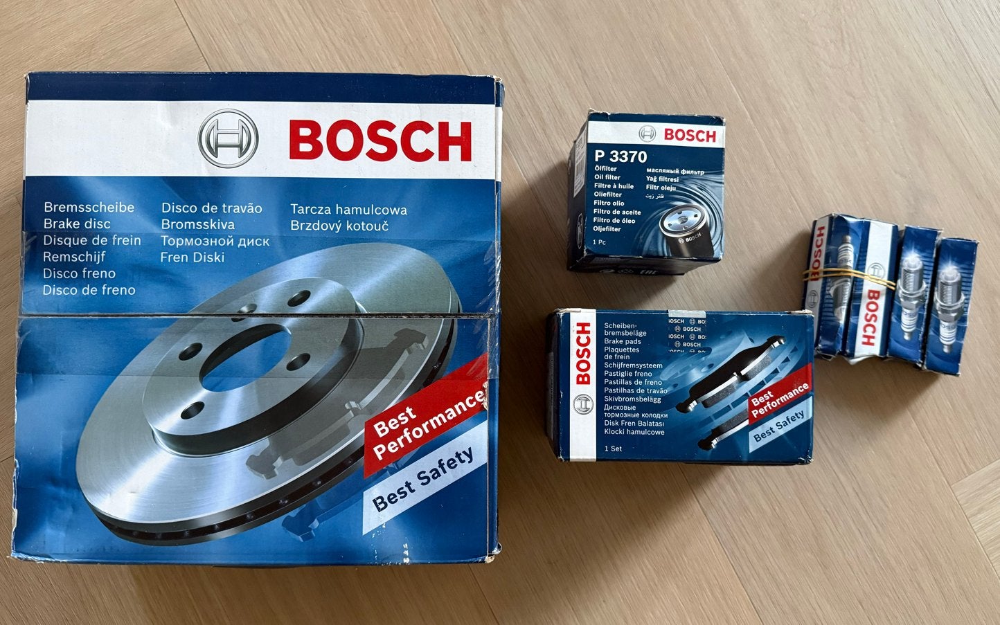 Bosch Remschijven, Remblokken, Oliefilter & Bougies - Opel, Ophalen, Nieuw, Opel