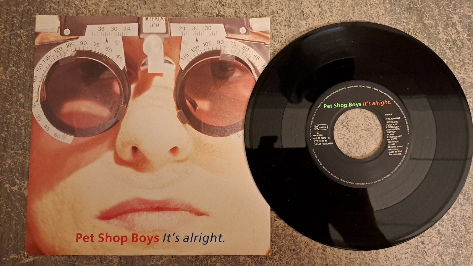 Pet shop boys  - it's alright, Gebruikt, 7 inch, Pop, Fotohoes