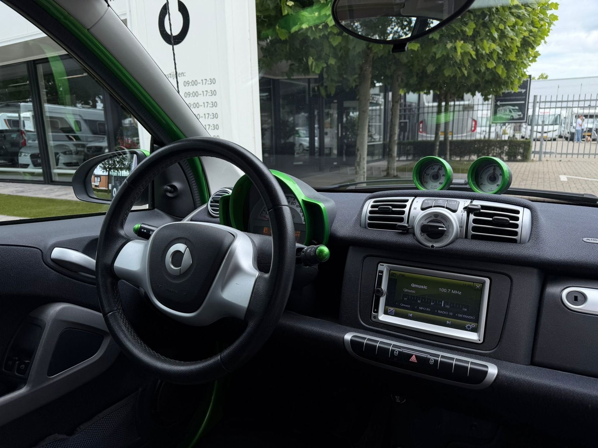 Smart Fortwo coupé Electric drive 18 kWh, Auto's, Smart, Automaat, Gebruikt, Elektrische ramen, Wit