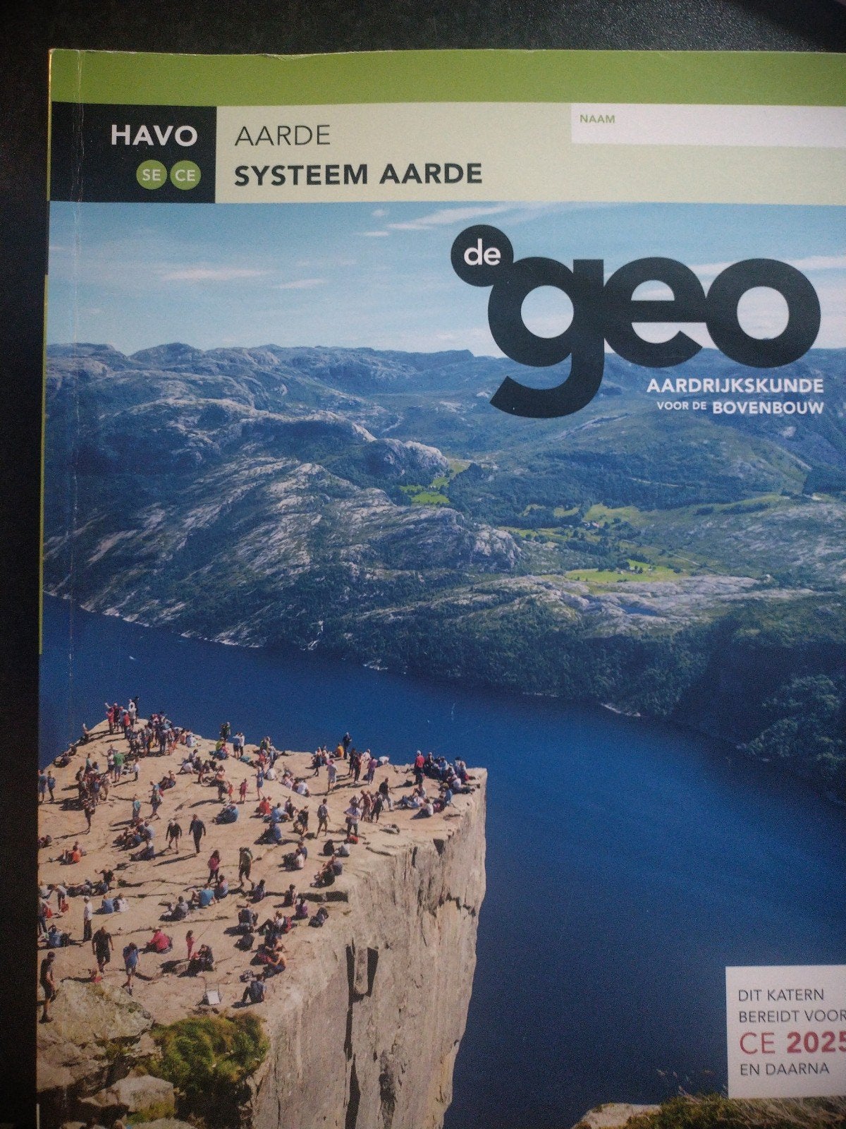 De Geo Aardrijkskunde HAVO Aarde Systeem Aarde CE 2025, Ophalen of Verzenden, Gelezen, HAVO, Aardrijkskunde