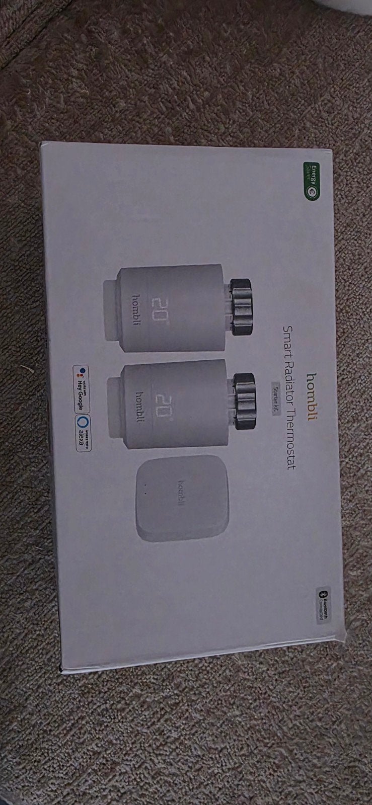 Hombli Slimme Radiator Thermostaat Starter Kit, Doe-het-zelf en Verbouw, Ophalen, Slimme thermostaat, Nieuw