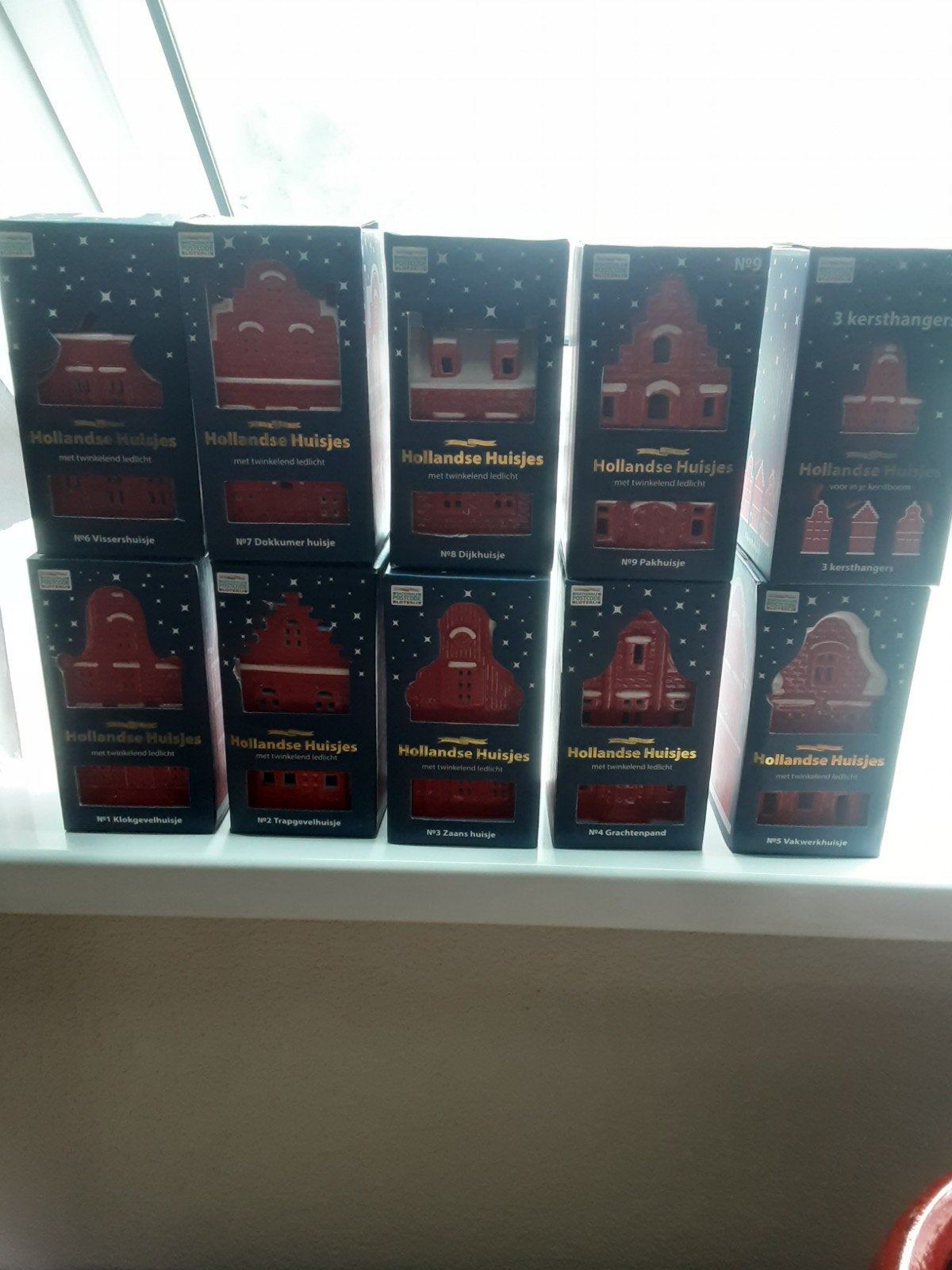 Hollandse Huisjes (postcodeloterij) met twinkelend ledlicht, Ophalen, Nieuw