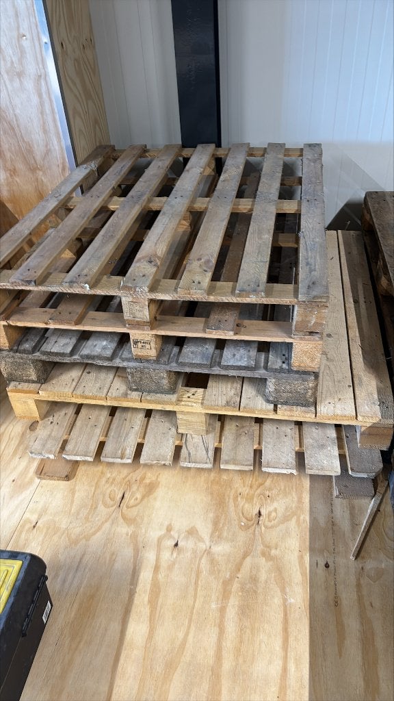pallets diverse maatvoering pallets, meeste 80 x 120cm, Doe-het-zelf en Verbouw, Kratten en Dozen, Ophalen, Gebruikt, 100 cm of meer