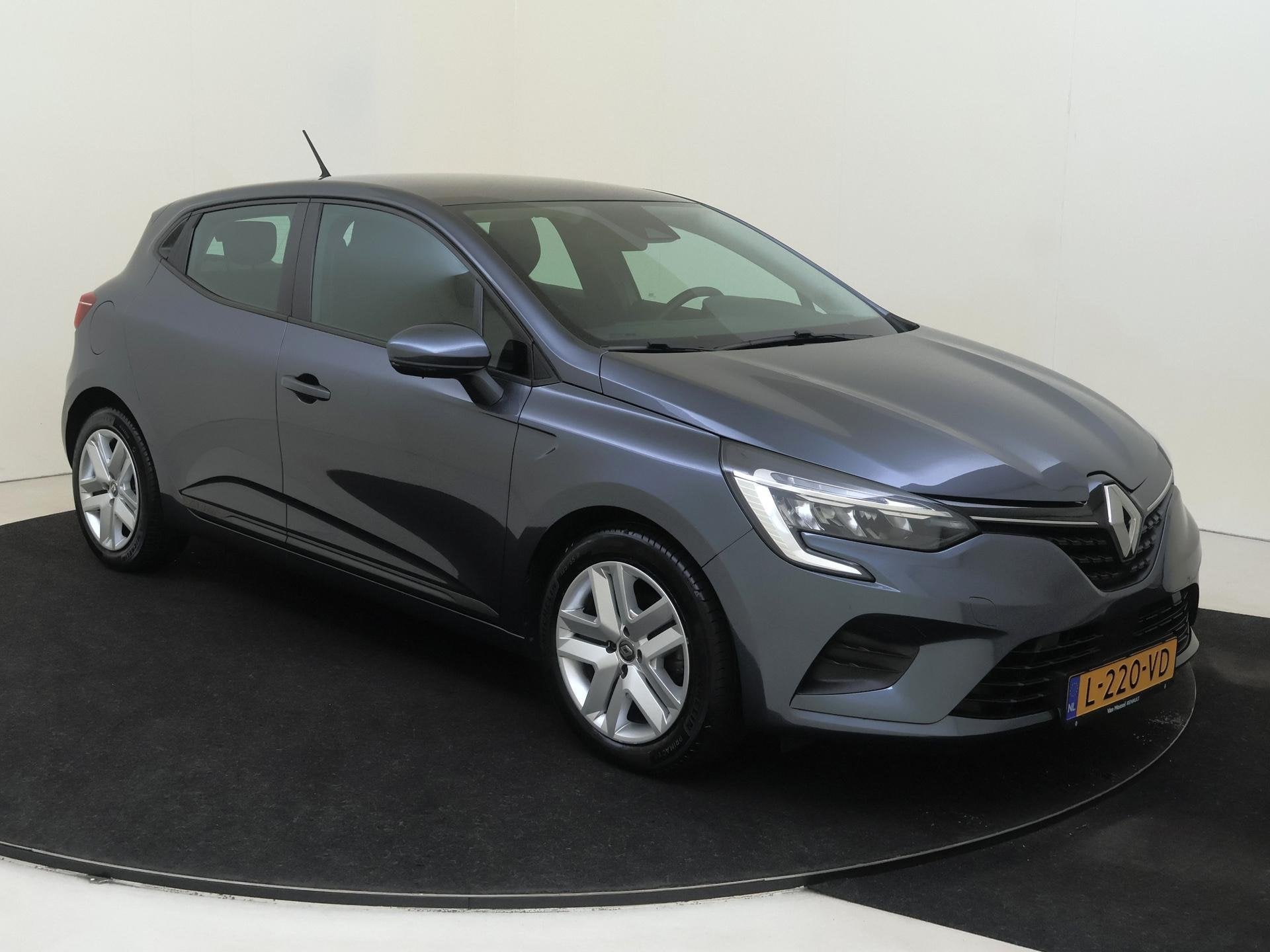 Renault Clio 1.0 TCe Zen | navigatie | airco | bluetooth, Voorwielaandrijving, Stof, Gebruikt, 49 €/maand