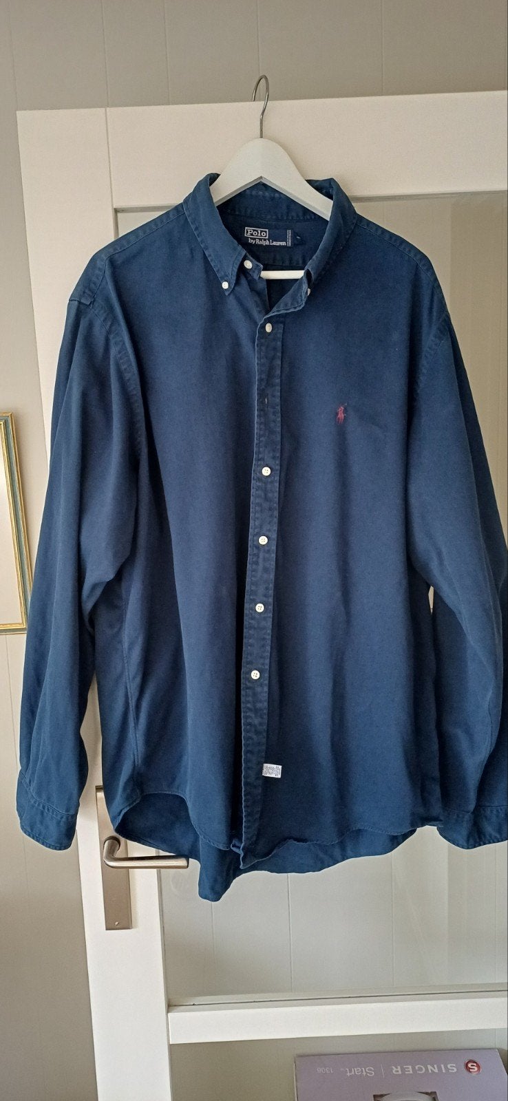 Ralph Lauren overhemd POLO XXL, Kleding | Heren, Overhemden, Ophalen of Verzenden, Blauw, Ralph Lauren, Overige halswijdtes