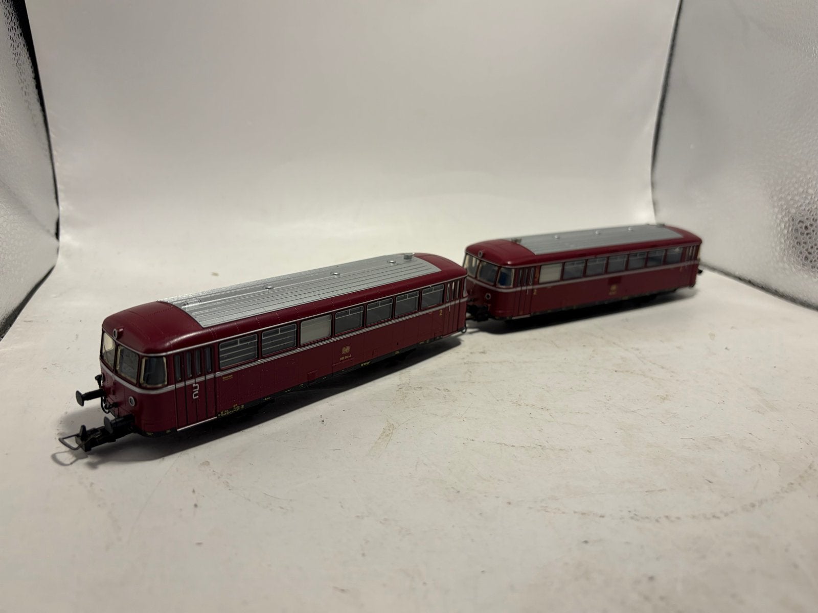 Märklin H0 Schienenbus met stuurrijtuig 39985, B, Wisselstroom, Treinset, A