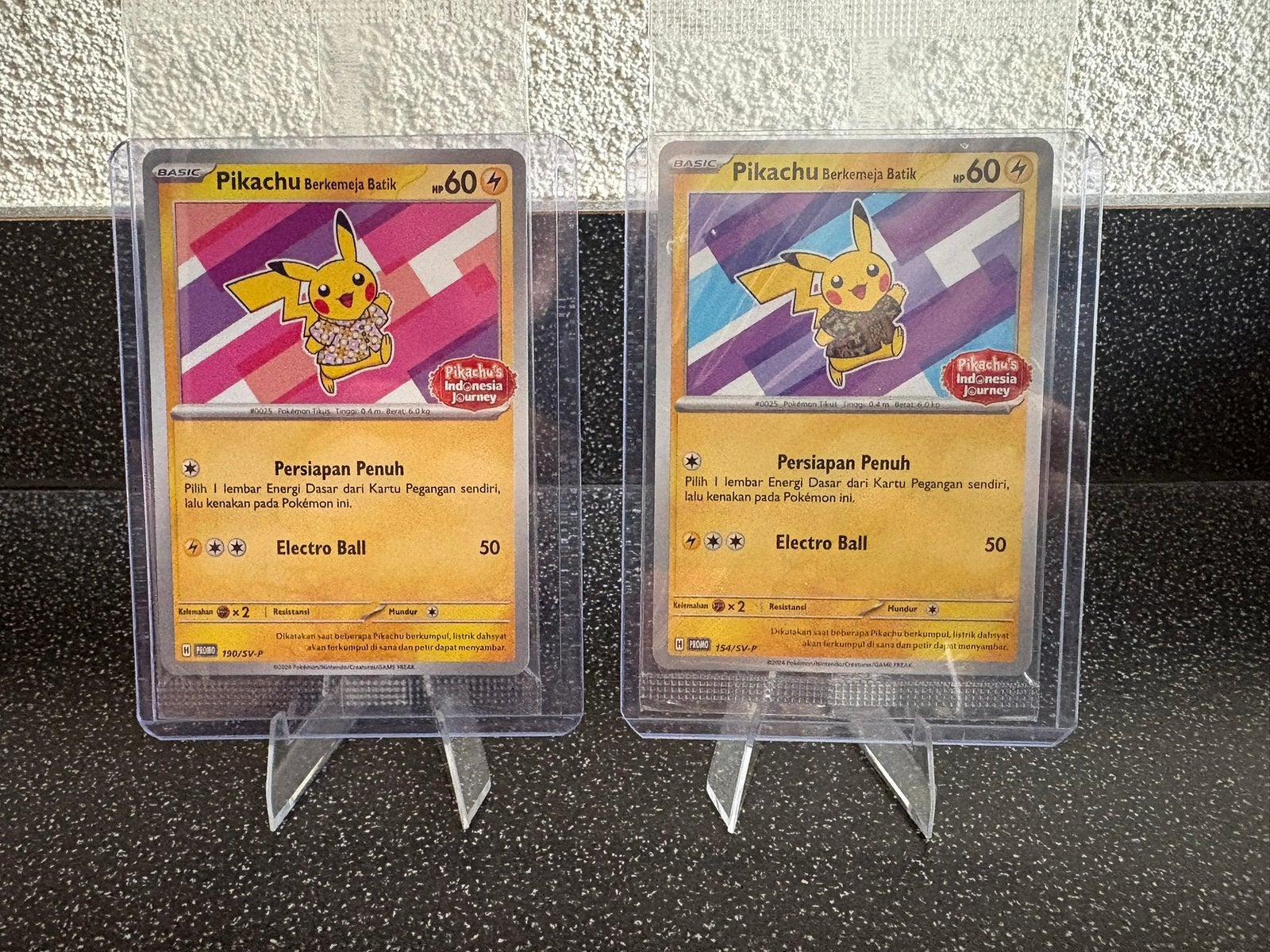 Pikachu Berkemeja Batik 154 & 190 - Sealed, Ophalen of Verzenden, Nieuw, Meerdere kaarten