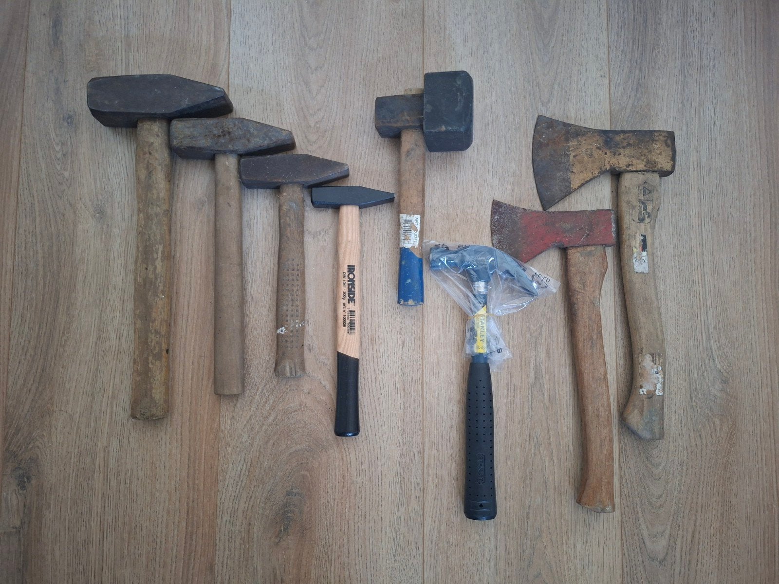 Diverse hamers en bijlen, Doe-het-zelf en Verbouw, Gereedschap | Handgereedschap, Ophalen of Verzenden, Nieuw, Hamer, Stanley
