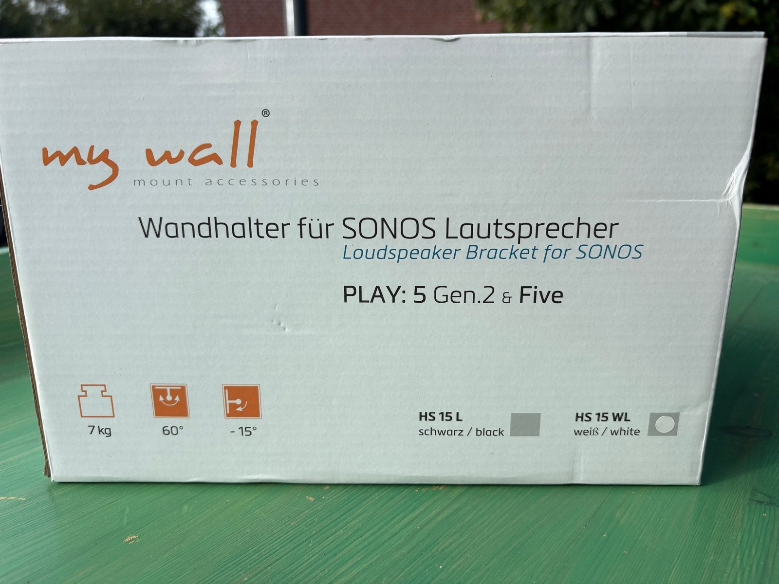 My Wall Wandhouder voor Sonos PLAY:5 Gen.2 & Five, Ophalen of Verzenden, Nieuw