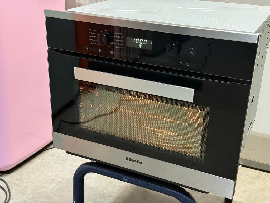 Luxe miele H6200bm combimagnetron, Witgoed en Apparatuur, Ovens, Bella, Hete lucht, 60 cm of meer, Ophalen of Verzenden