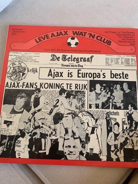 LP,'s Radioverslagen van Europacup 1, Ajax 1971,972 en 1973, Ophalen, Gebruikt, Overige formaten
