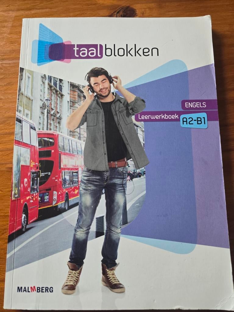 Taalblokken Engels Leerwerkboek A2-B1, Ophalen