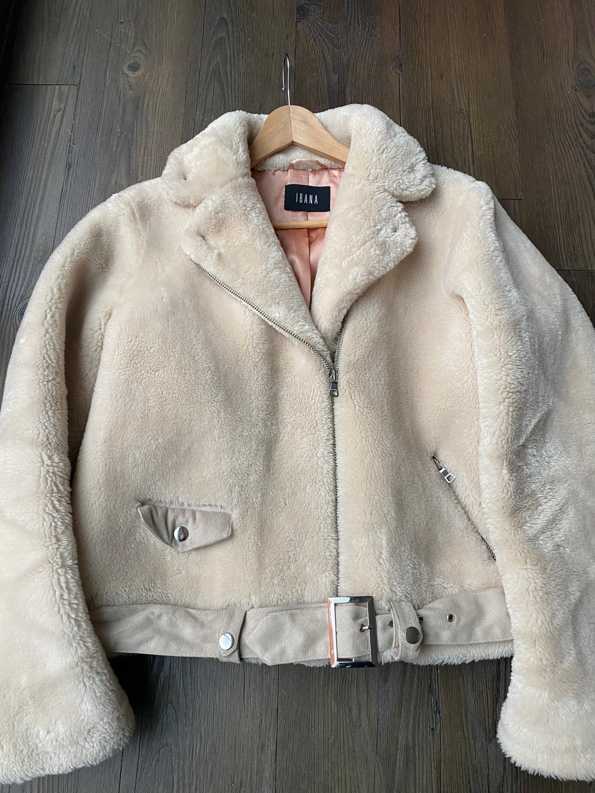 Ibana teddy jasje / jack bomber jack, Kleding | Dames, Ophalen of Verzenden, Zo goed als nieuw, Maat 38/40 (M)