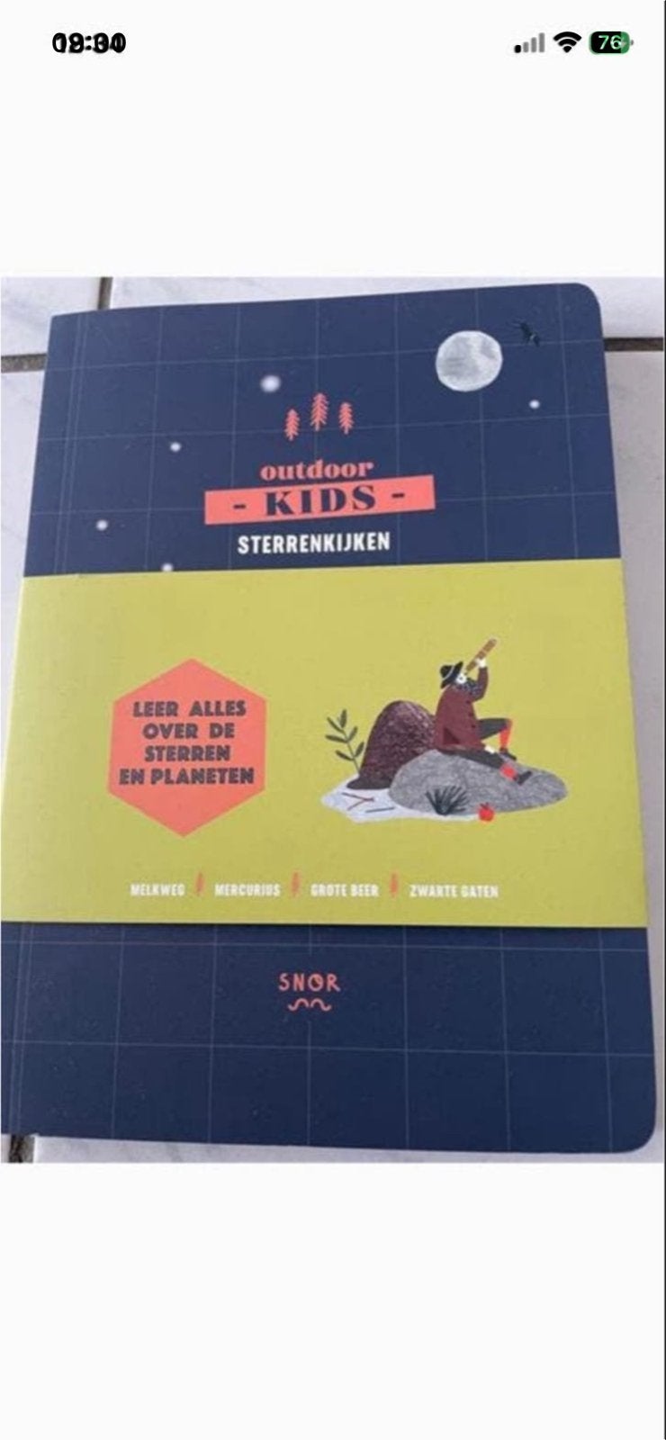 Outdoor Kids Sterrenkijken - Leer alles over sterren en plan, Boeken, Ophalen of Verzenden, Nieuw, Non-fictie