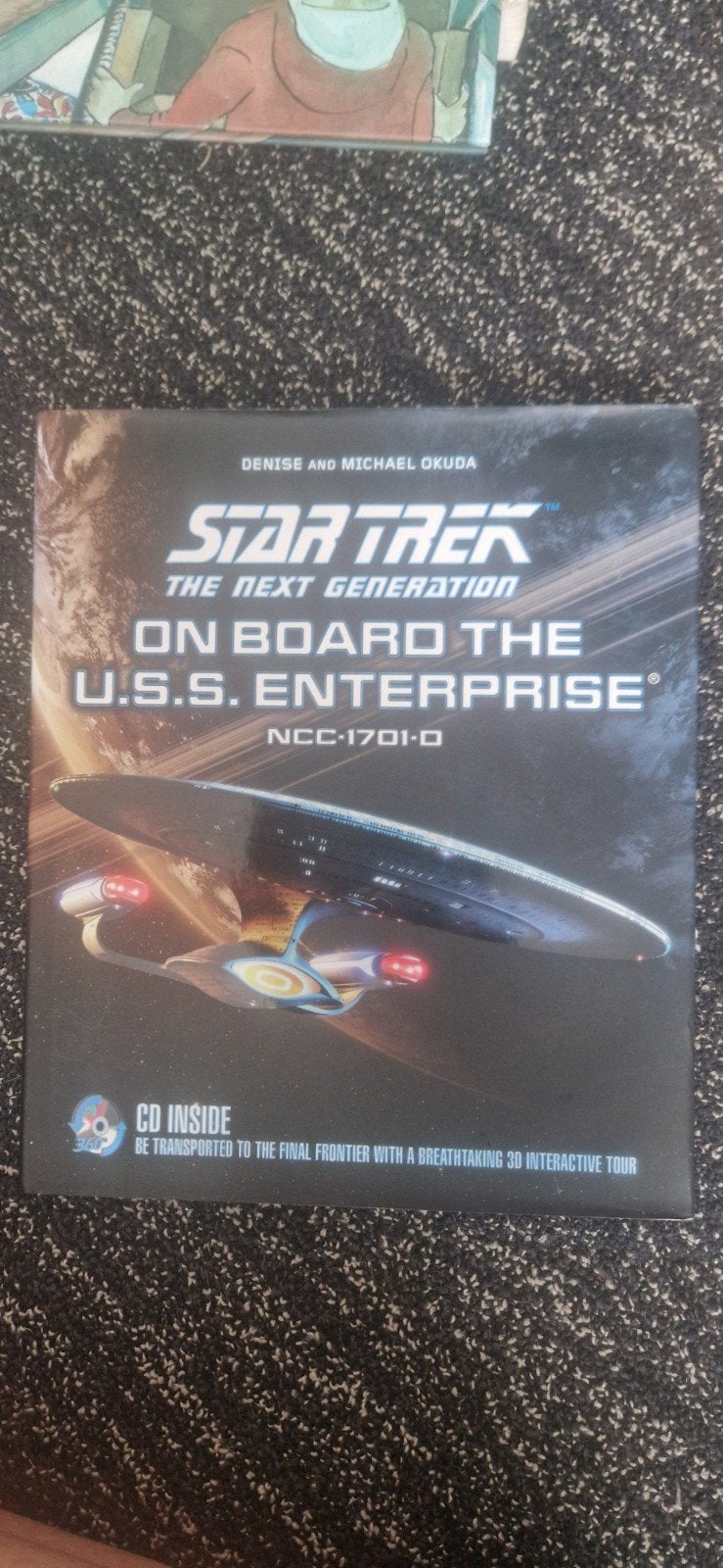 Star Trek: On Board the U.S.S. Enterprise (met CD), Ophalen of Verzenden, Zo goed als nieuw, Denise and Michael Okuda