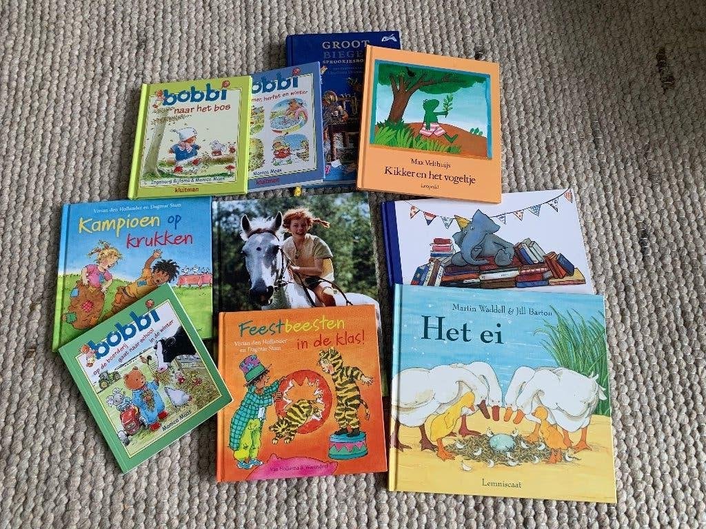 Collectie van 10 kinderboeken in zeer goede staat, Ophalen of Verzenden, Zo goed als nieuw, Diverse auteurs, Fictie algemeen
