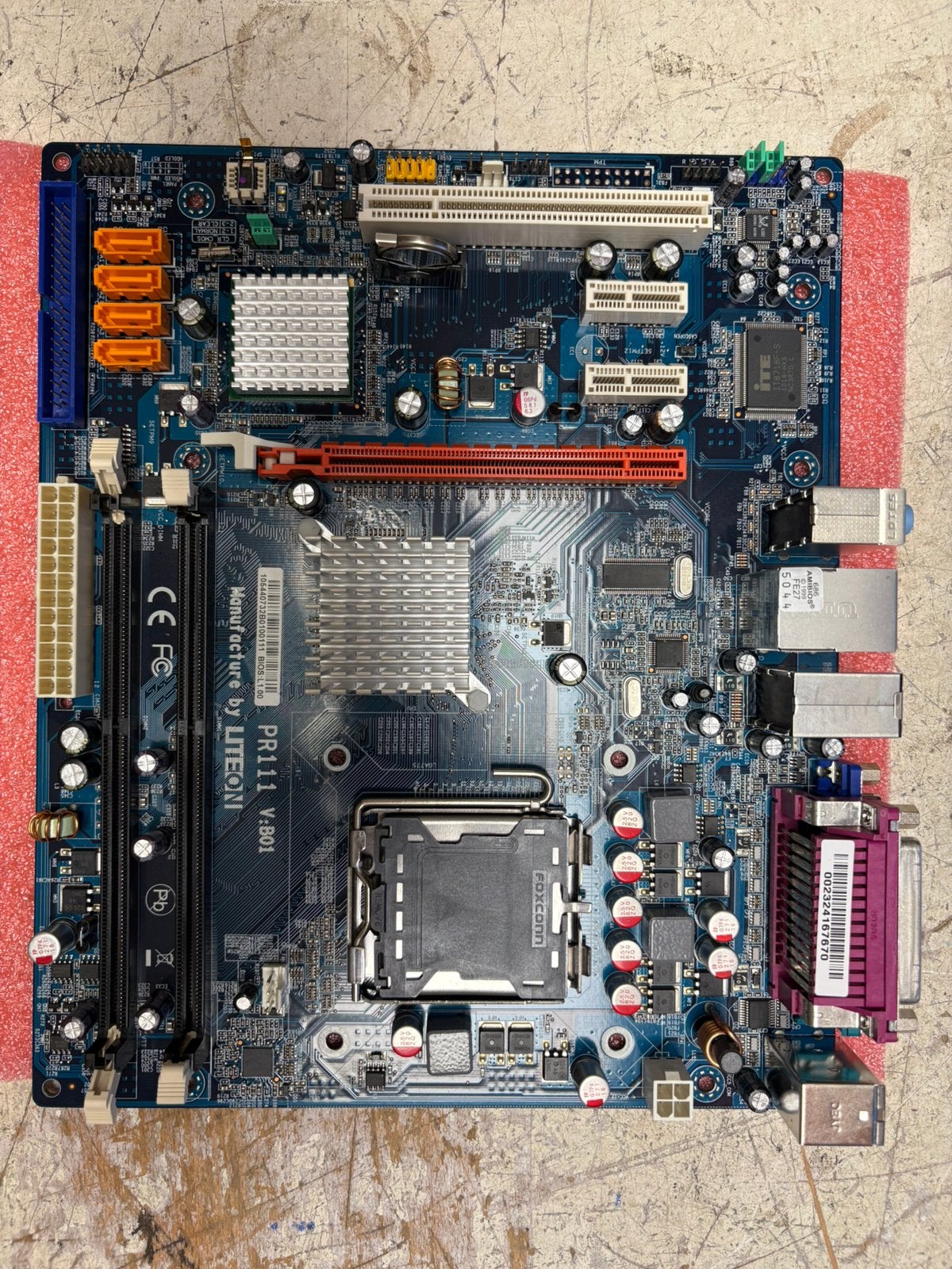 Liteon Motherboard PR111 - Micro ATX - Socket 775, Computers en Software, Mini-ATX, Nieuw, DDR3, Intel