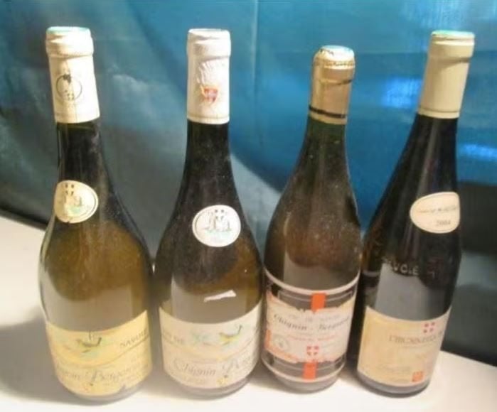 4x Vin de Savoie - Chignin Bergeron, Frankrijk, Ophalen of Verzenden, Vol, Witte wijn
