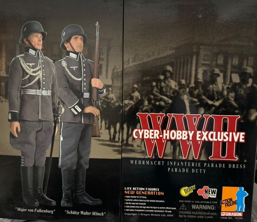 Dragon 1/6 Infanterie parade dress (2 figuren) Cyberhobby, Ophalen of Verzenden, Duitsland, Miniatuur of Beeldje