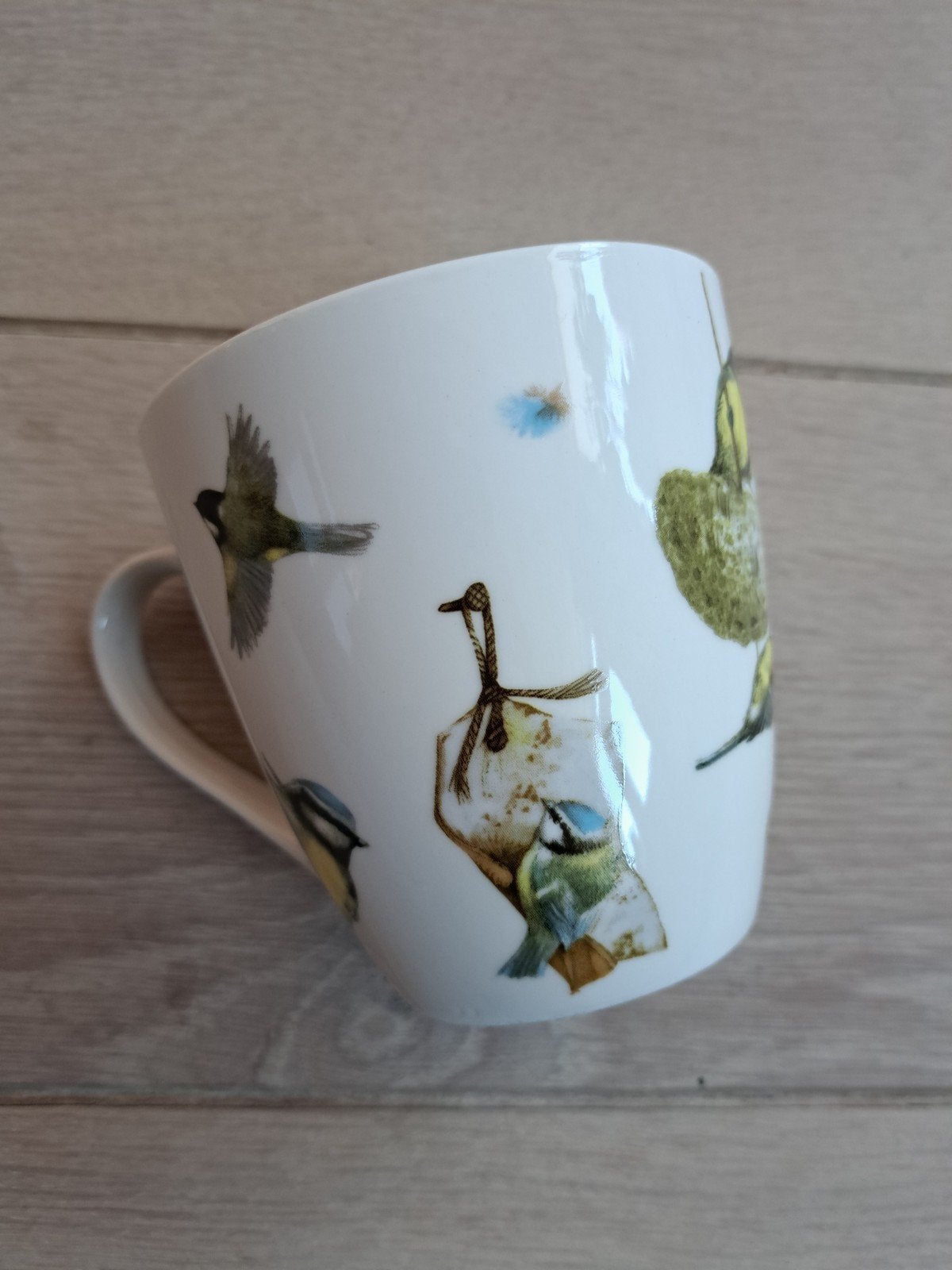 Marjolein Bastin Birds Mok - Zo goed als nieuw, Ophalen of Verzenden, Zo goed als nieuw, Overige stijlen, Kop(pen) en/of Schotel(s)