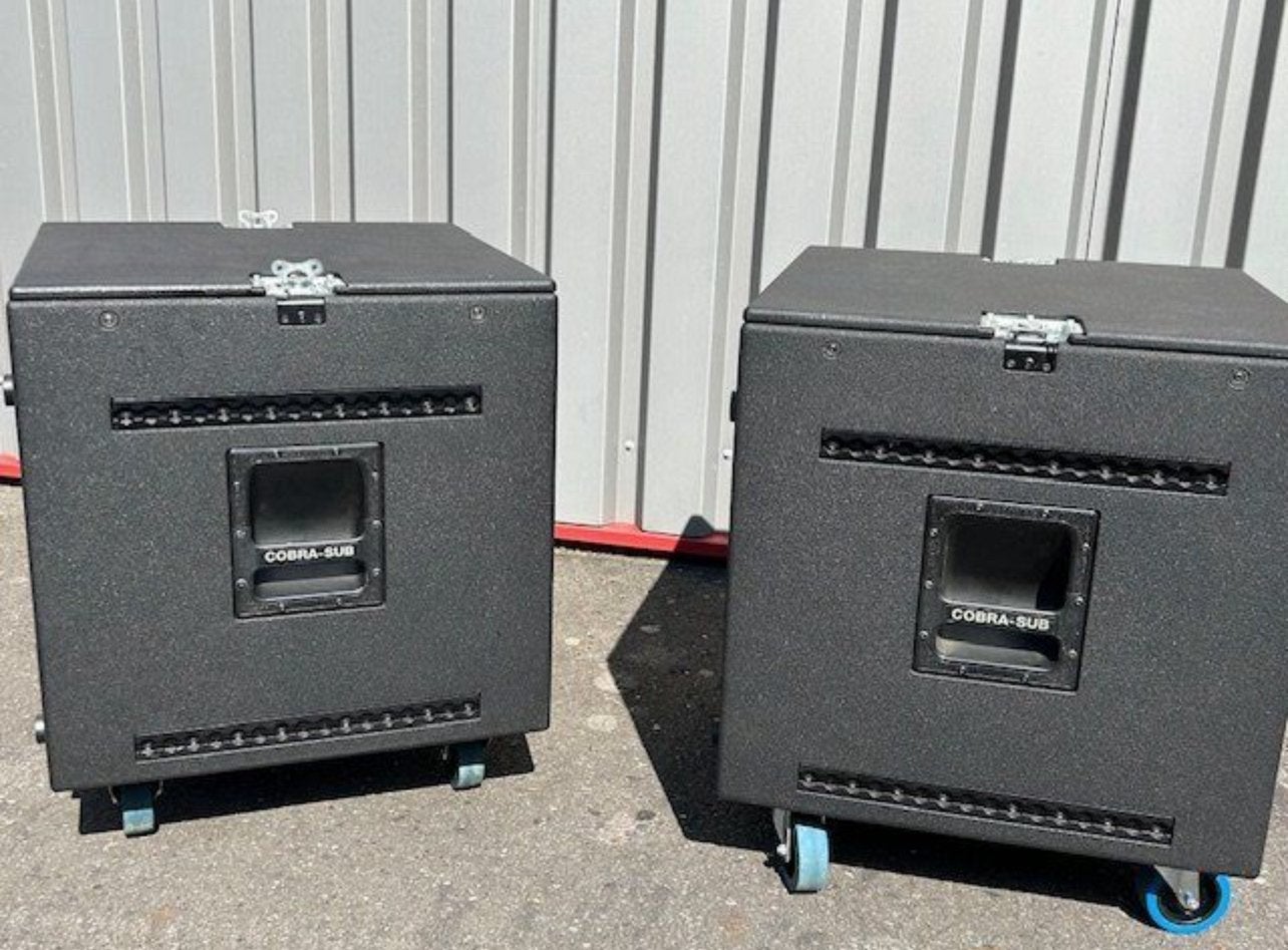 2 Dynacord Cobra 2 subs, Audio, Tv en Foto, Ophalen, Zo goed als nieuw