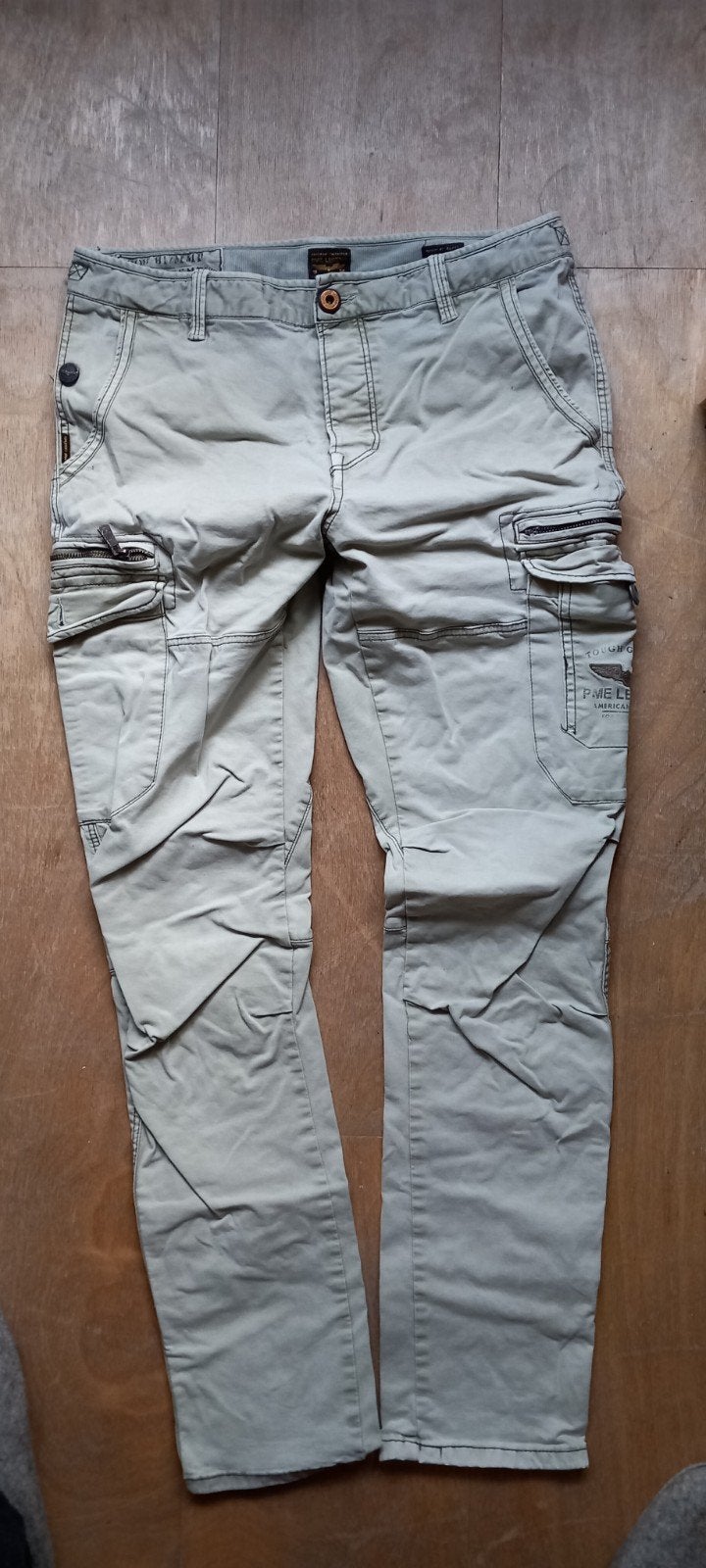 PME cargo broek  maat W33.  34, Ophalen of Verzenden, Zo goed als nieuw, Blauw, W33 - W34 (confectie 48/50)