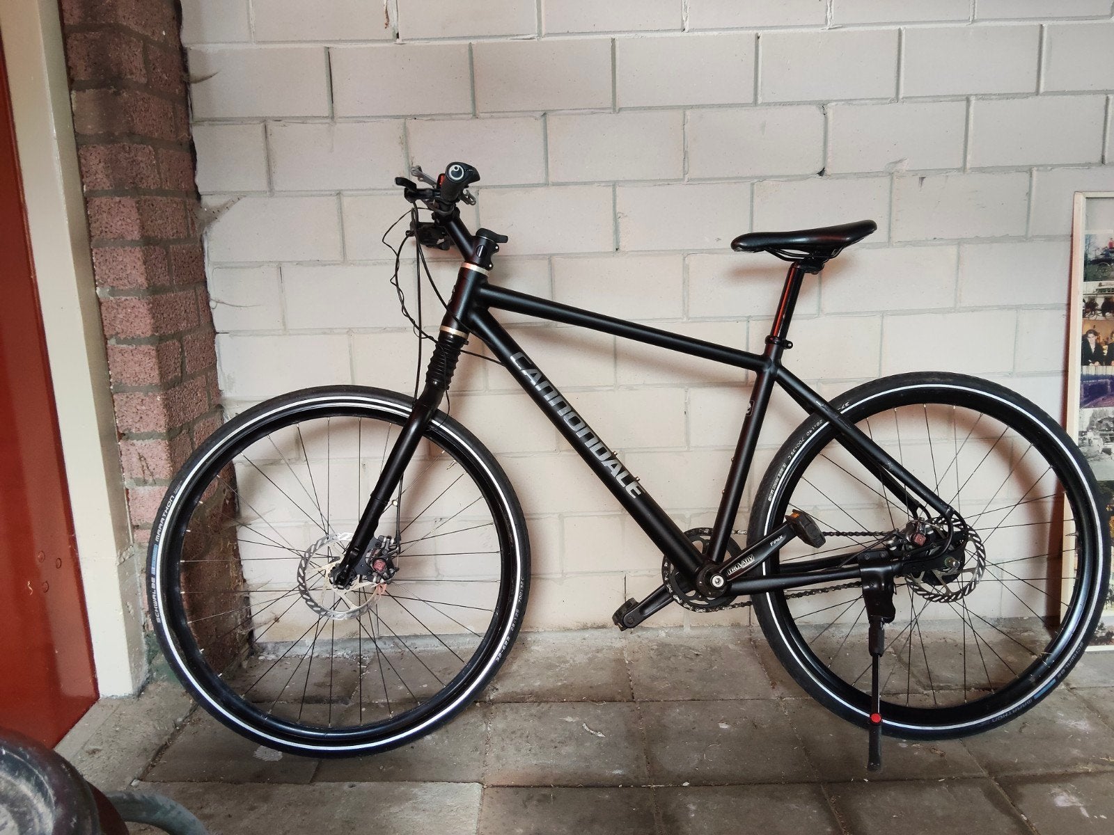 Cannondale Bad Boy 1 - Stadsfiets met schijfremmen, Gebruikt, Versnellingen, Schijfrem, 53 tot 57 cm