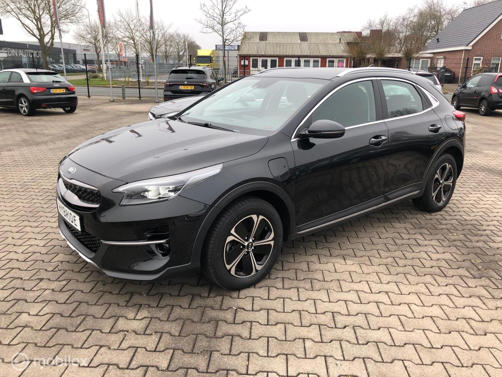 Kia XCeed 1.6 GDi PHEV CAMERA CARPLAY LED NAVI, Auto's, Kia, XCeed, Gebruikt, Leder en Stof, Zwart