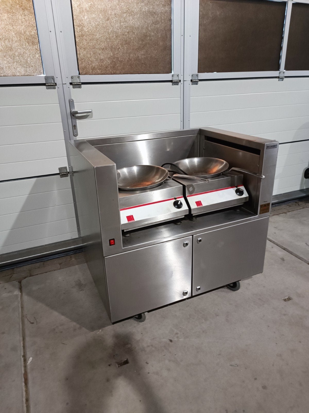 CAS 100 Showcooking Unit Mobiel RVS, Ophalen of Verzenden, Zo goed als nieuw, Nvt, Nvt
