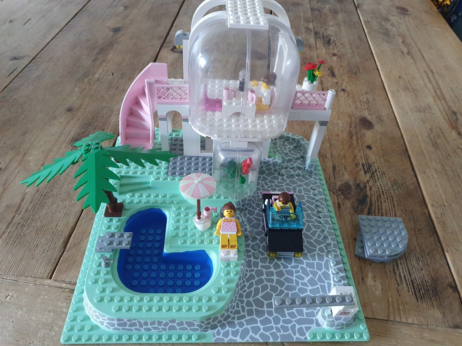 lego villa 6416 auto, Ophalen, Lego, Inclusief minifiguren, City