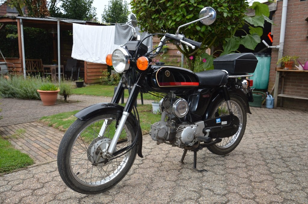 Te koop Yamaha YB1 Four (5JE5), Fietsen en Brommers, Brommers | Overige merken, Ophalen, Gebruikt, Maximaal 45 km/u, Yamaha