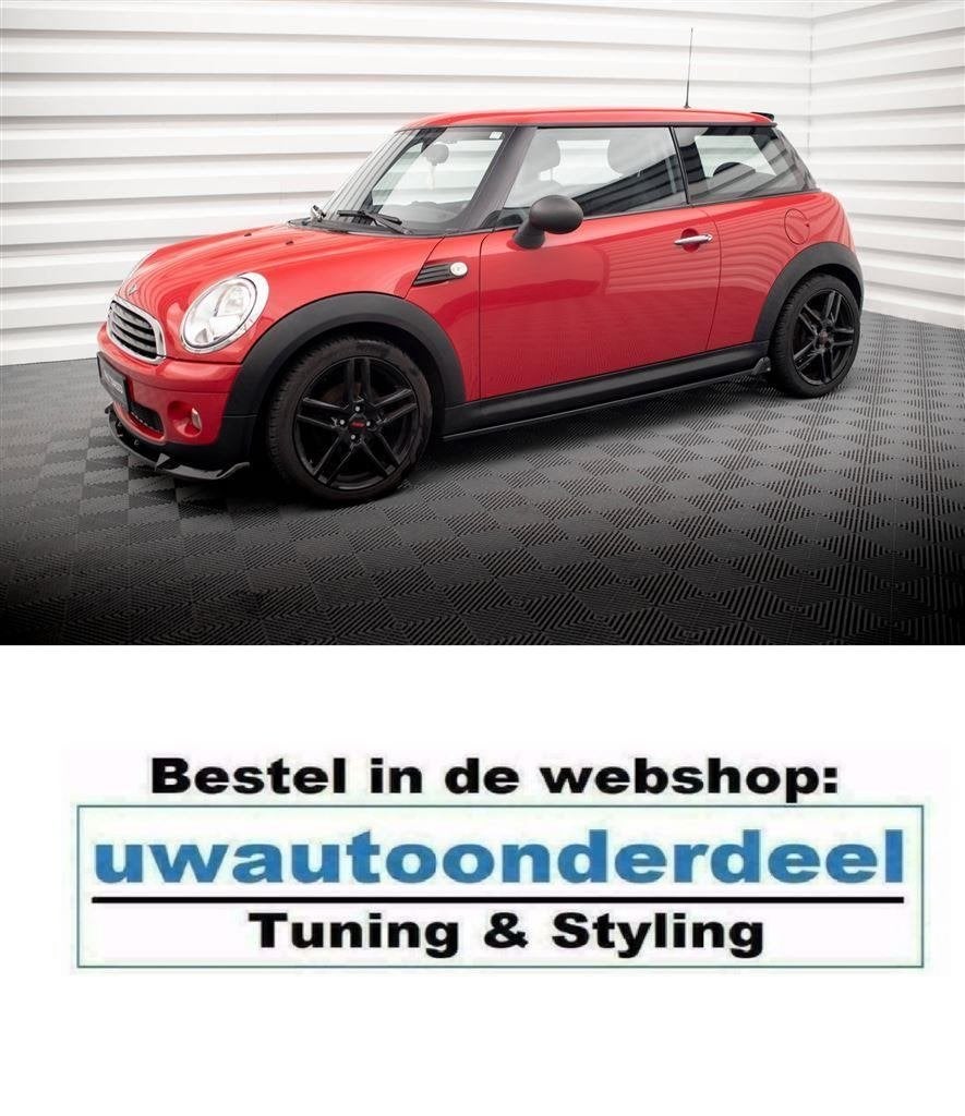 Maxton DesigS poiler Voorspoiler Splitter Lip Mini One R56, Verzenden
