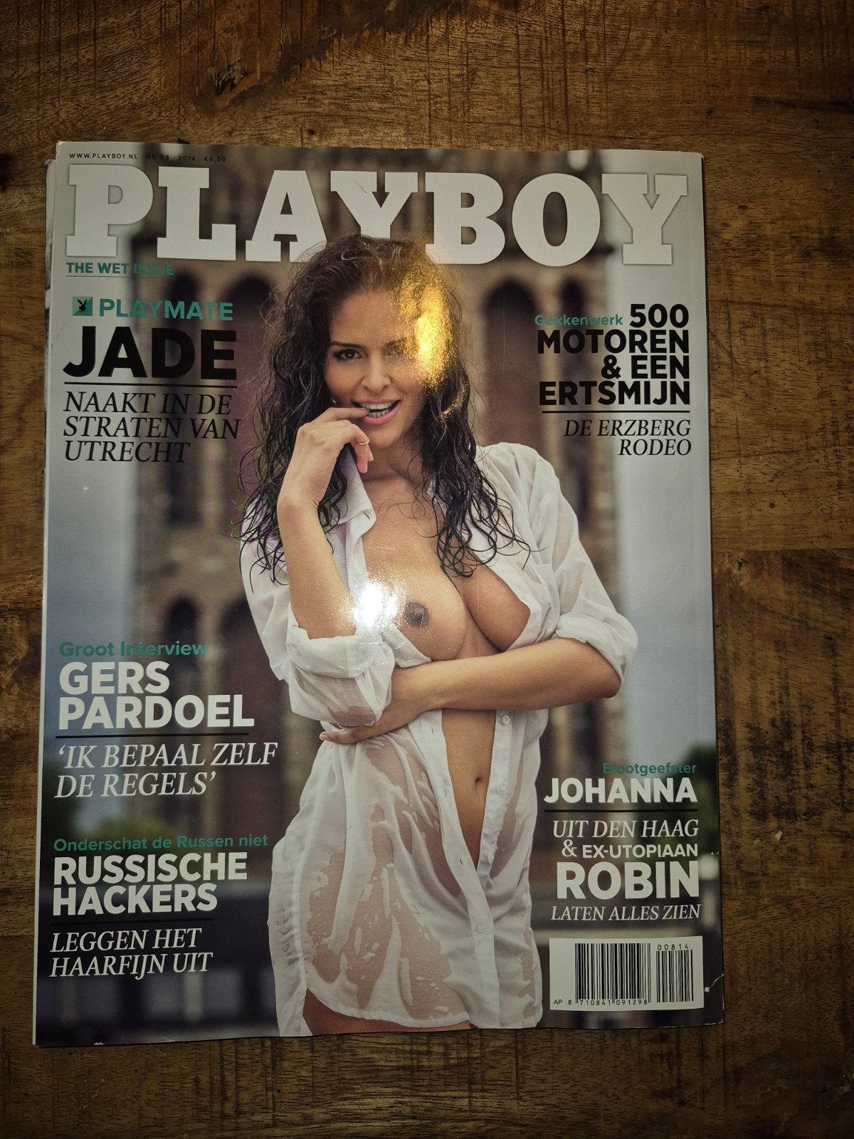 Playboy Magazine 2014 - Met Jade en Gers Pardoel, Ophalen of Verzenden, Gelezen