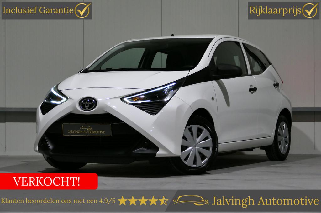 Toyota Aygo 1.0 VVT-i x-fun |Airco|Bluetooth! (bj 2021), Voorwielaandrijving, Stof, Gebruikt, Met garantie (alle)
