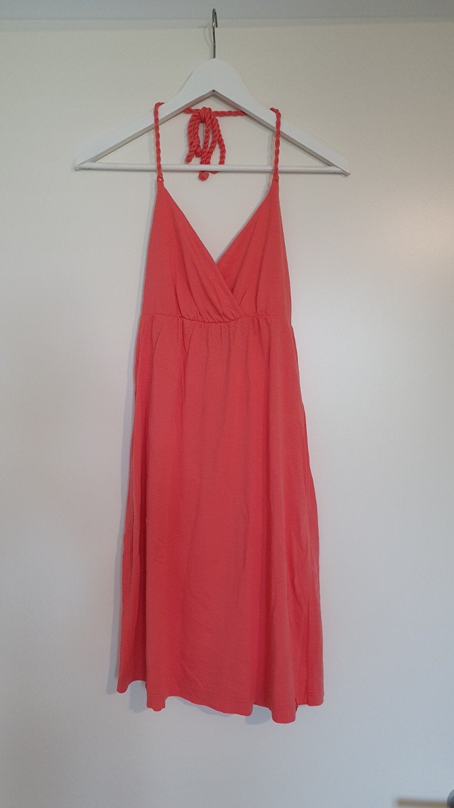 EDC Esprit zomerjurk koraal roze maat XS valt als S, Ophalen of Verzenden, Zo goed als nieuw, Maat 34 (XS) of kleiner, Roze
