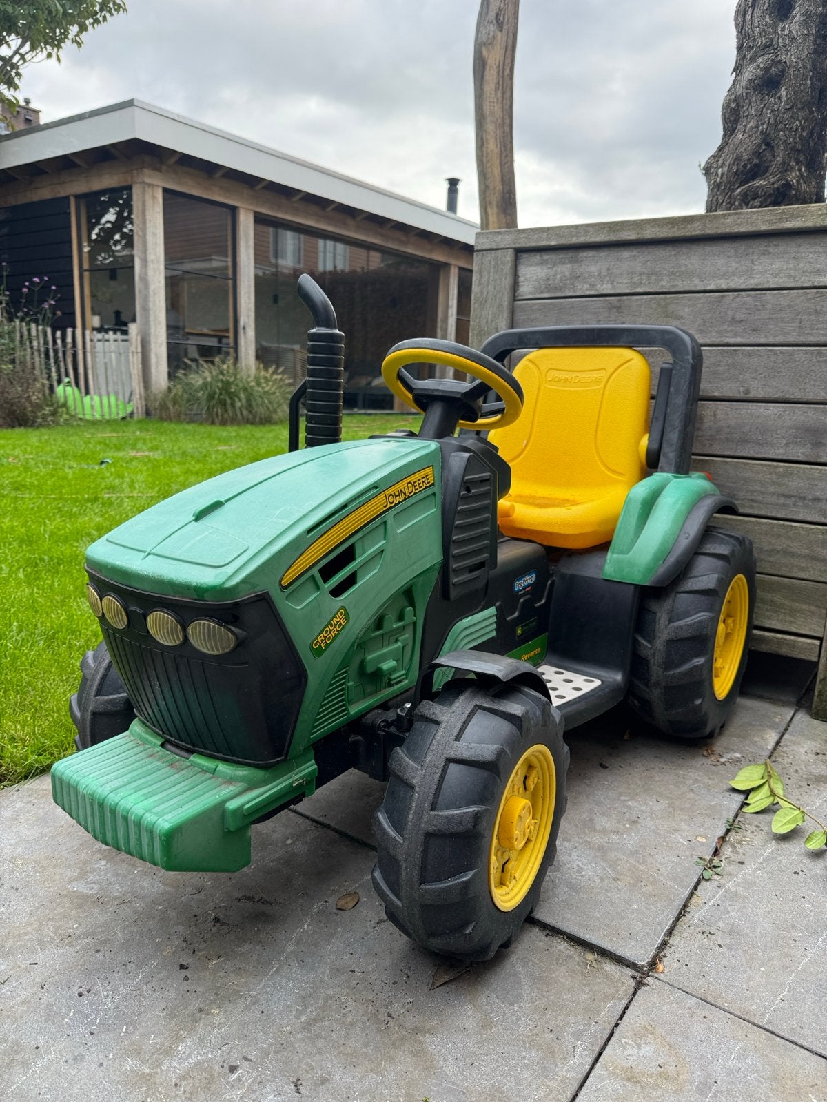 John Deere elektrische tractor met aanhanger, Ophalen, Gebruikt, Overige typen